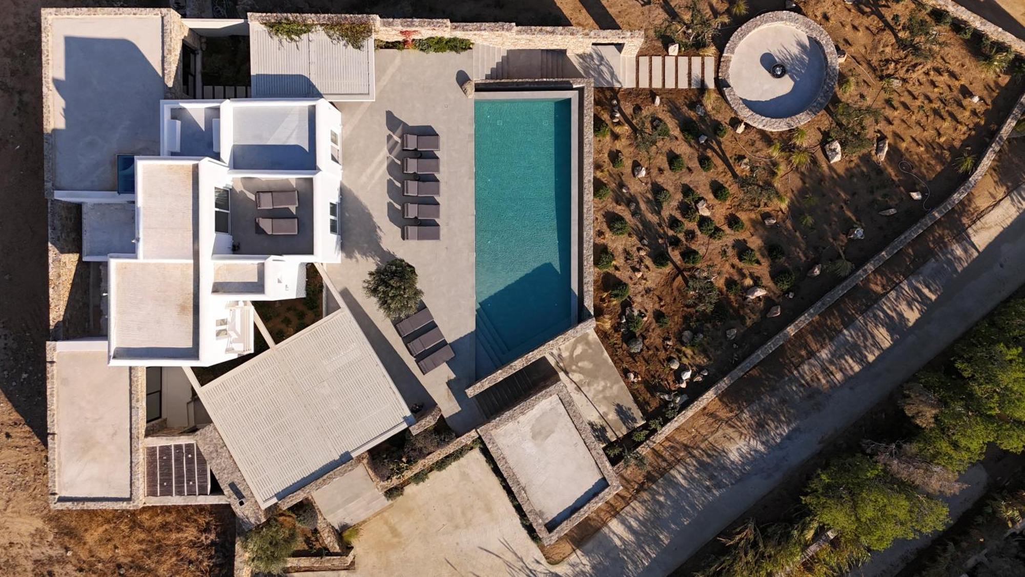 Blue Eye Grand Villa Mykonos Kalafatis Exterior photo