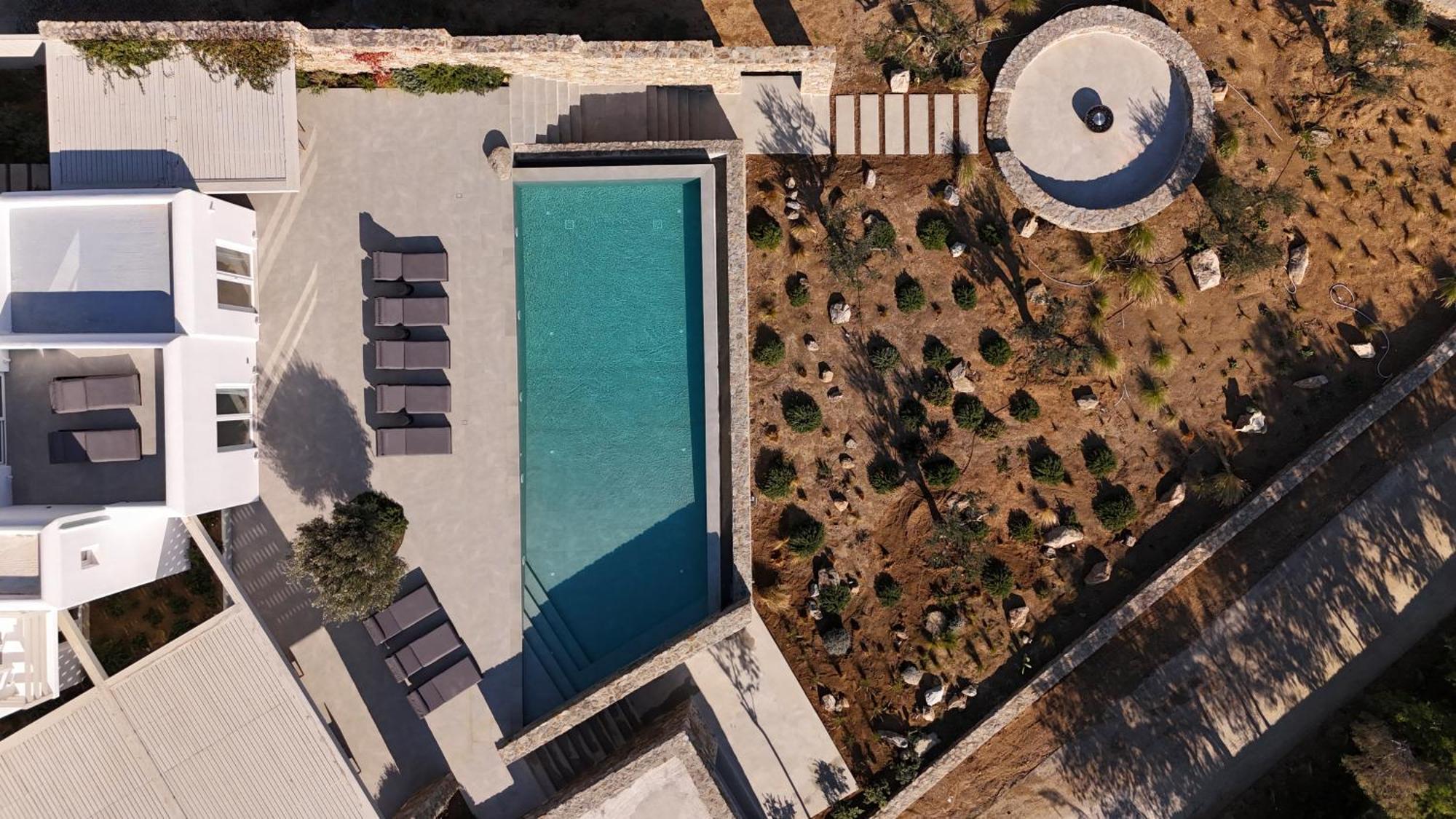 Blue Eye Grand Villa Mykonos Kalafatis Exterior photo