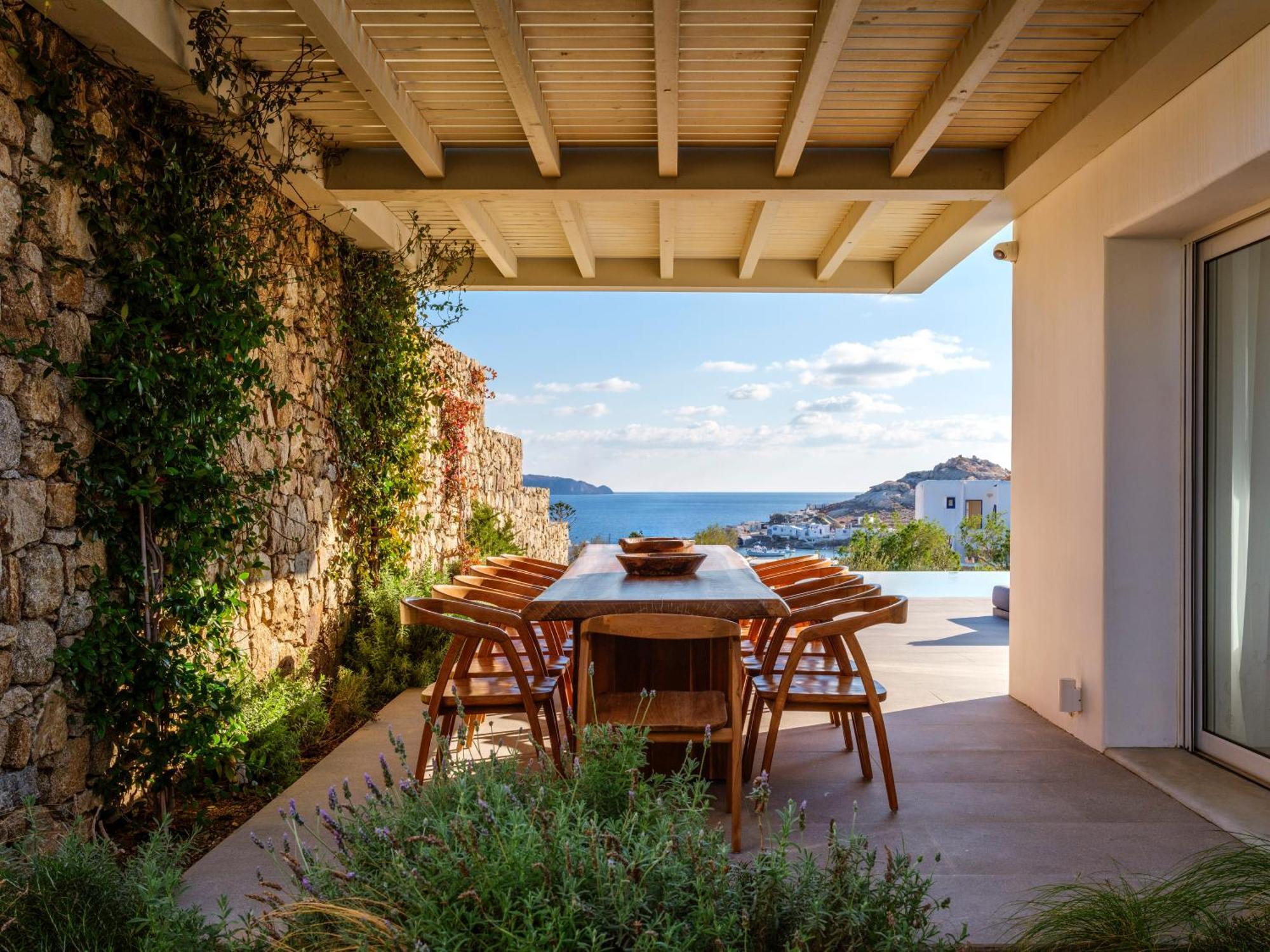 Blue Eye Grand Villa Mykonos Kalafatis Exterior photo