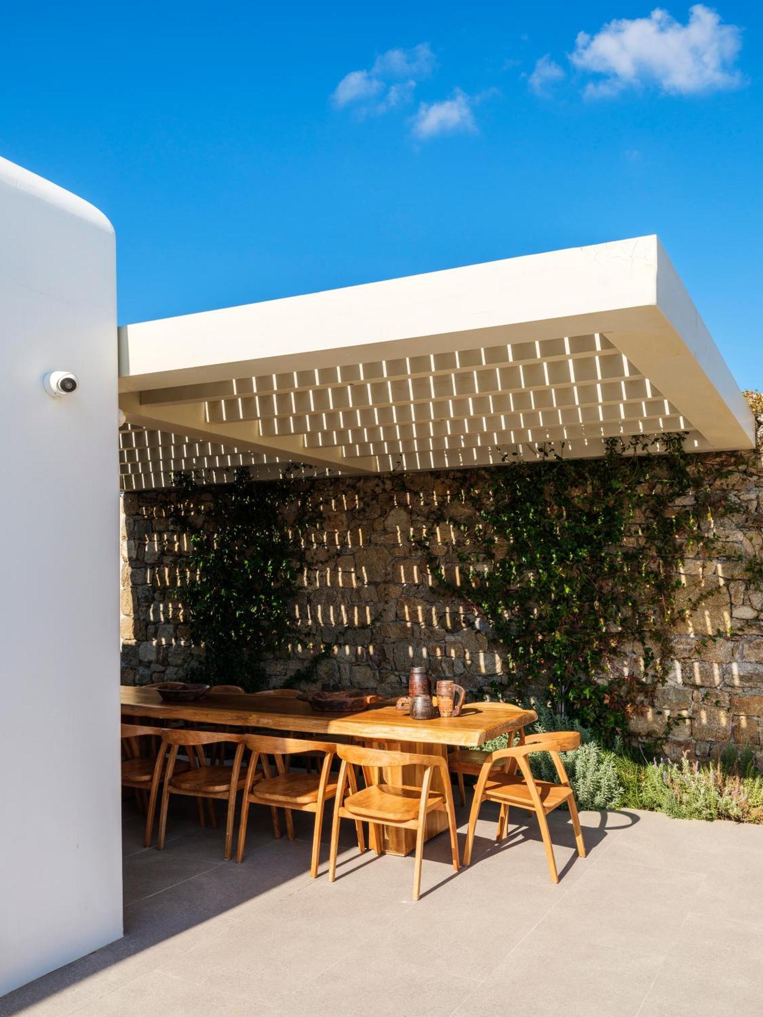 Blue Eye Grand Villa Mykonos Kalafatis Exterior photo