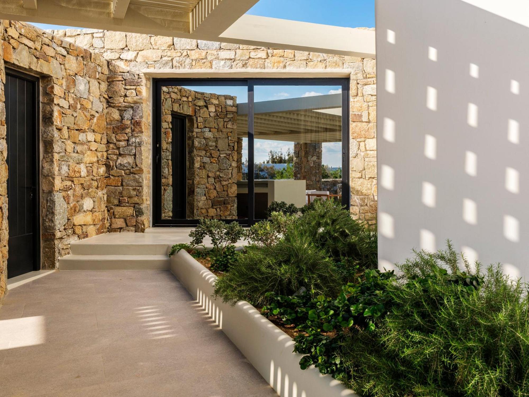 Blue Eye Grand Villa Mykonos Kalafatis Exterior photo