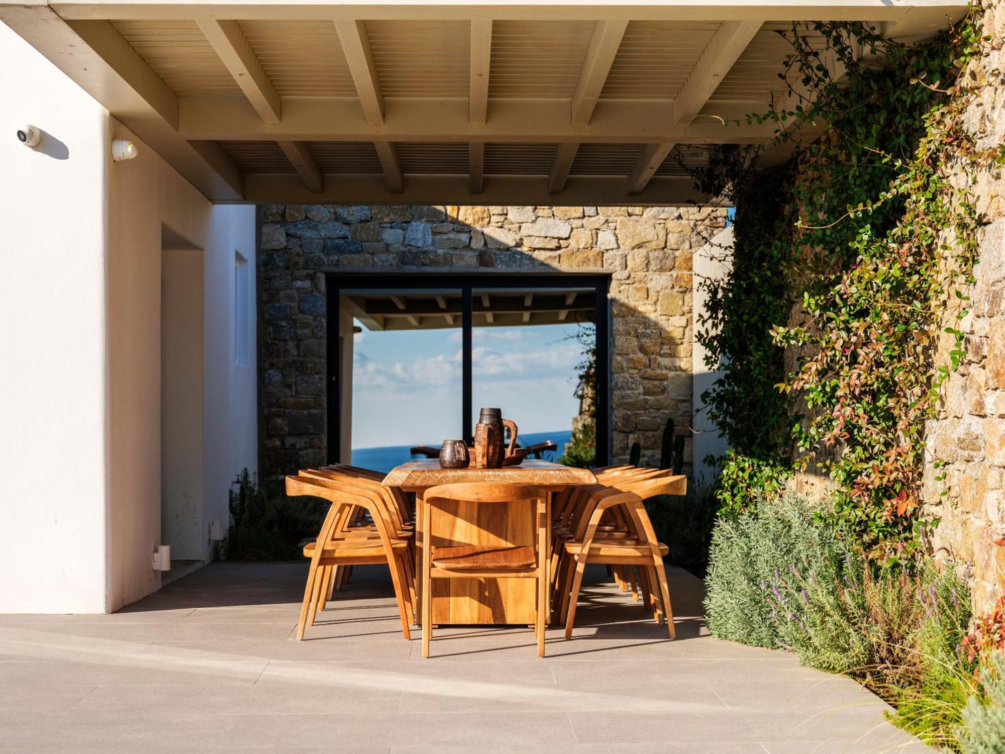 Blue Eye Grand Villa Mykonos Kalafatis Exterior photo